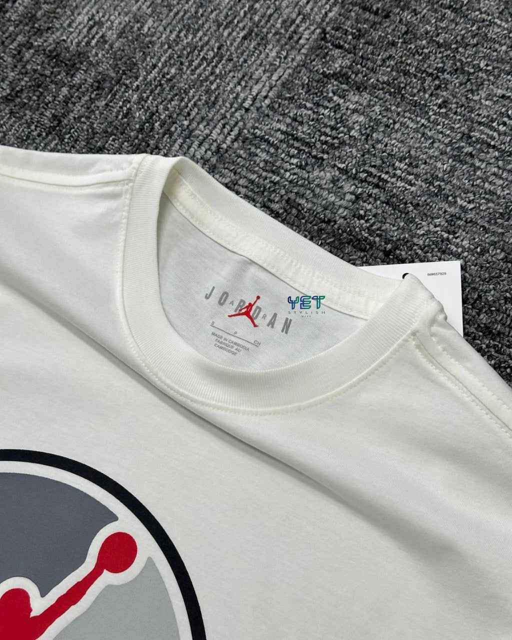Jrdn Short Sleeve Tişört - Ekru Beyaz