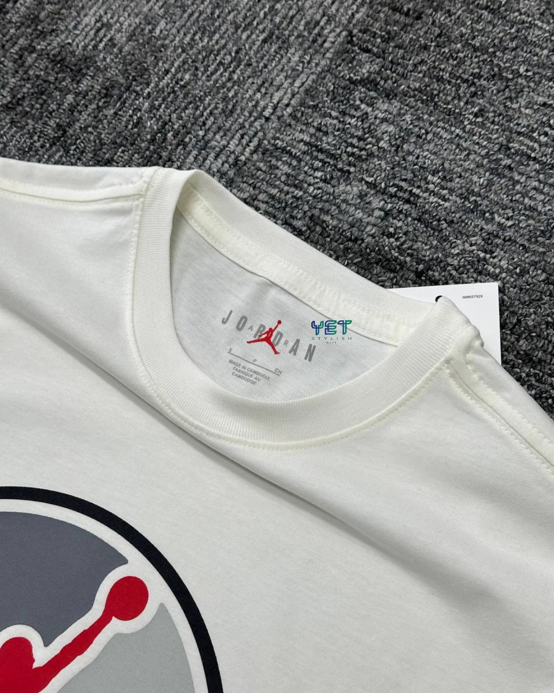 Jrdn Short Sleeve Tişört - Ekru Beyaz