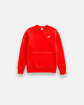 Club Fleece Sweatshirt - Kırmızı