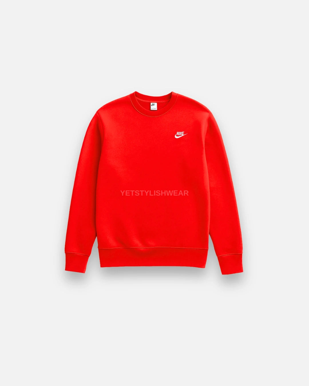 Club Fleece Sweatshirt - Kırmızı