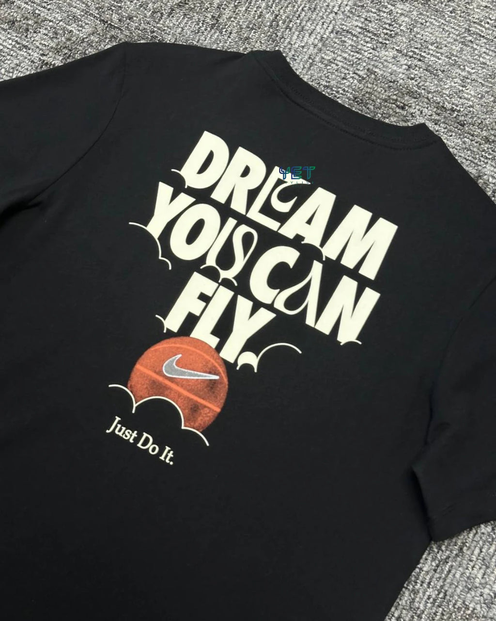 Max90 "Dream You Can Fly" Tişört - Siyah