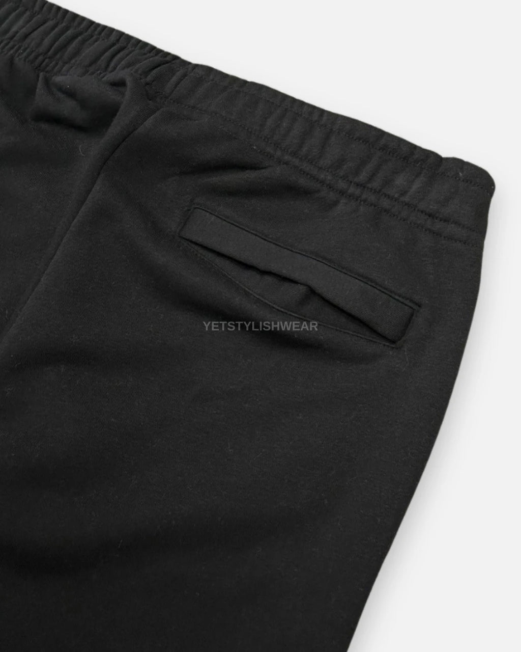 Club Fleece Eşofman Altı (Lastik Paça) - Siyah