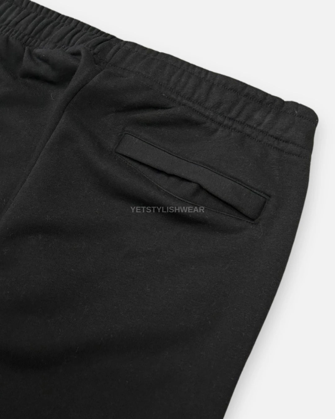 Club Fleece Eşofman Altı (Lastik Paça) - Siyah