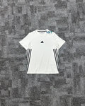 Future Icons 3-Stripes Tişört - Ekru Beyaz