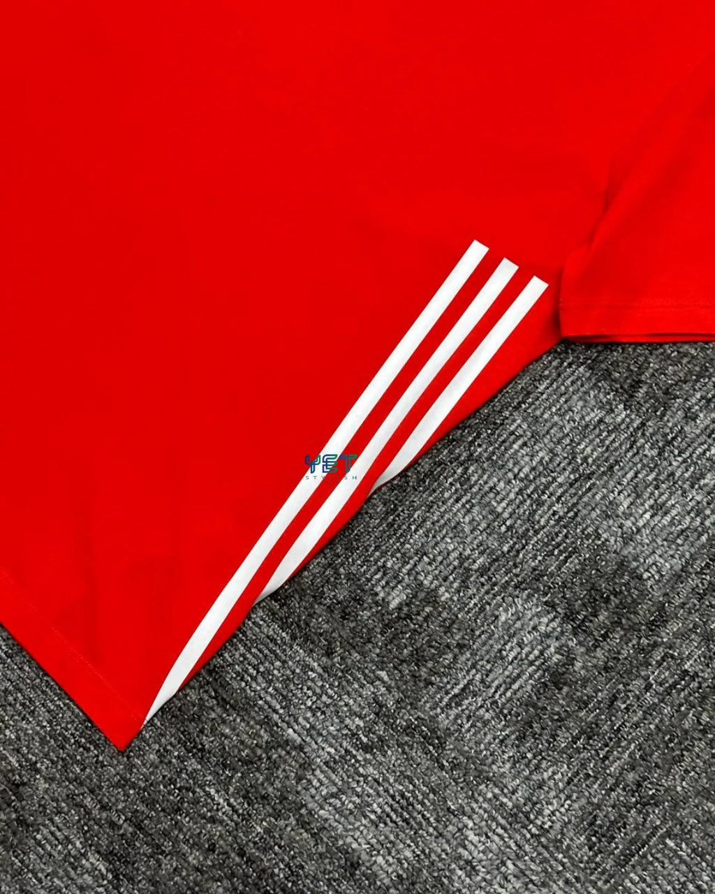 Future Icons 3-Stripes Tişört - Kırmızı