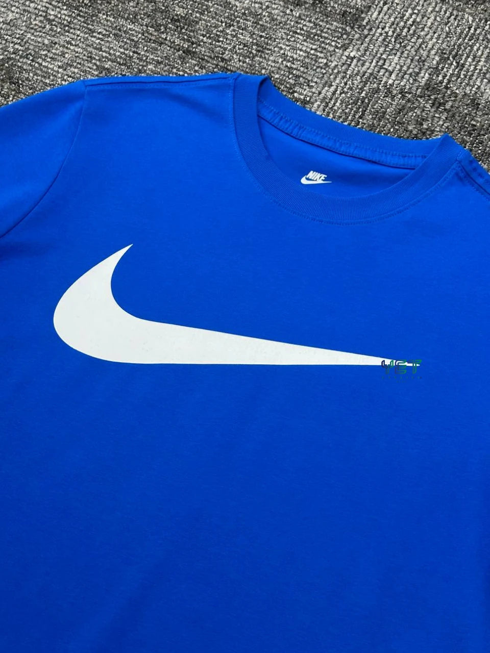 Icon Swoosh Tişört - Saks Mavisi