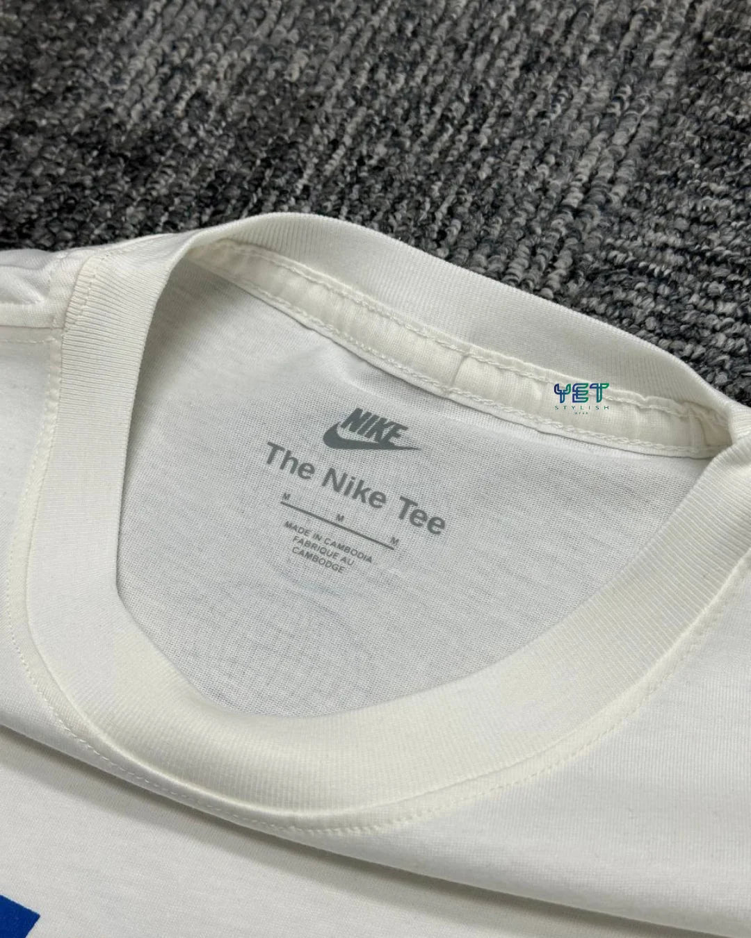 Just Do It Tişört - Ekru Beyaz