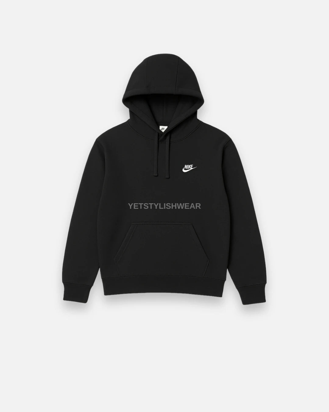 Club Fleece Hoodie - Siyah
