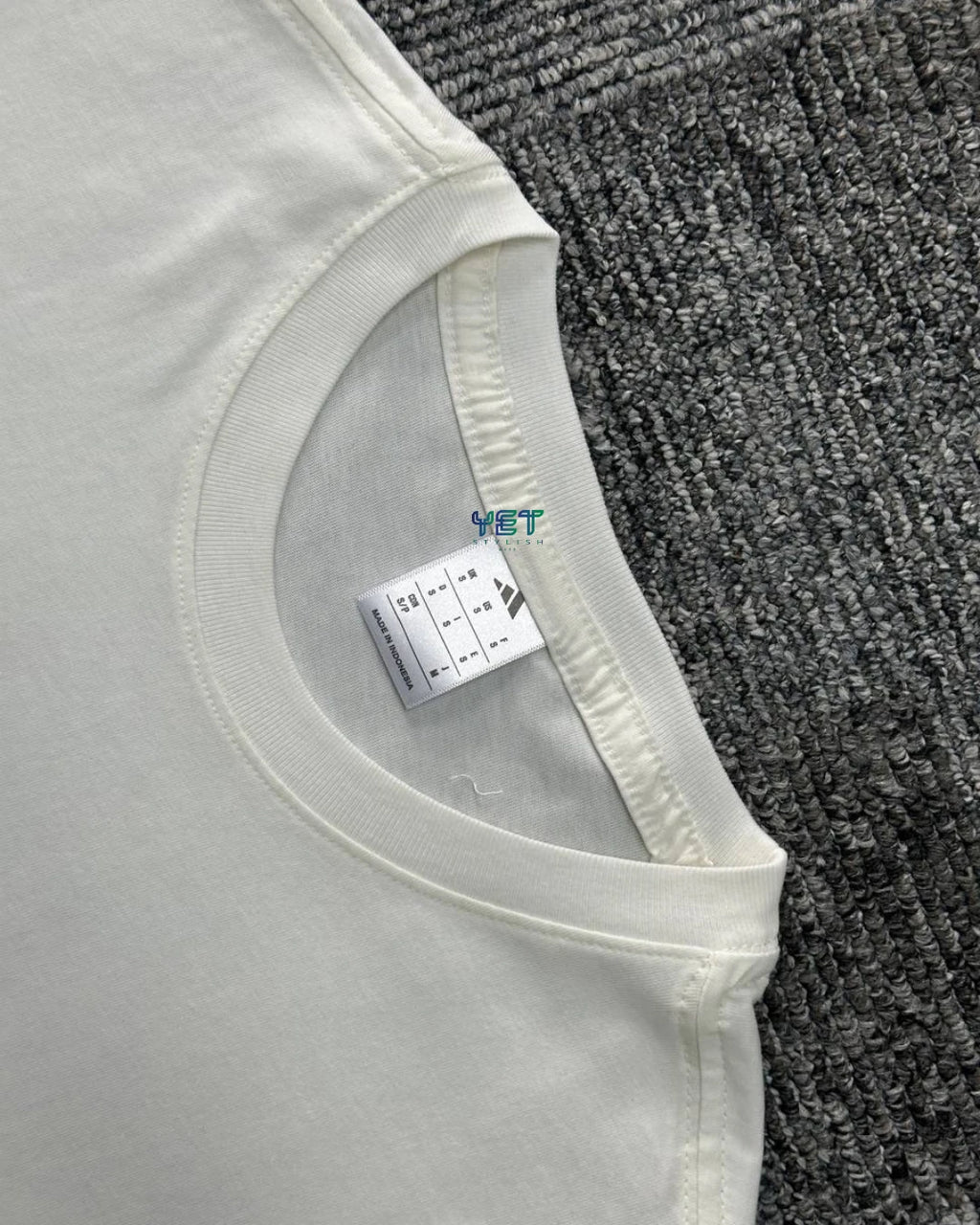 Sportswear Tişört - Ekru Beyaz