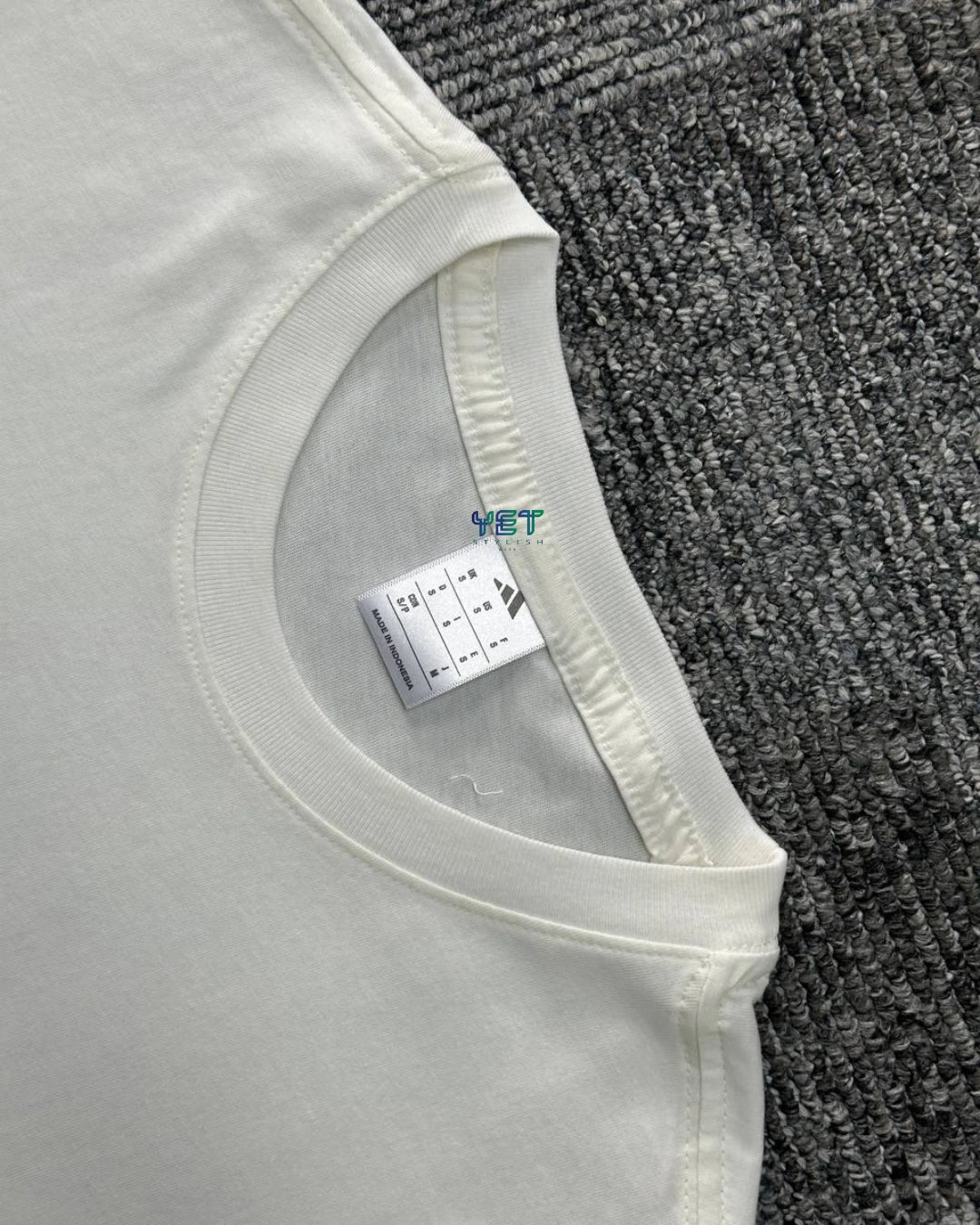 Sportswear Tişört - Ekru Beyaz