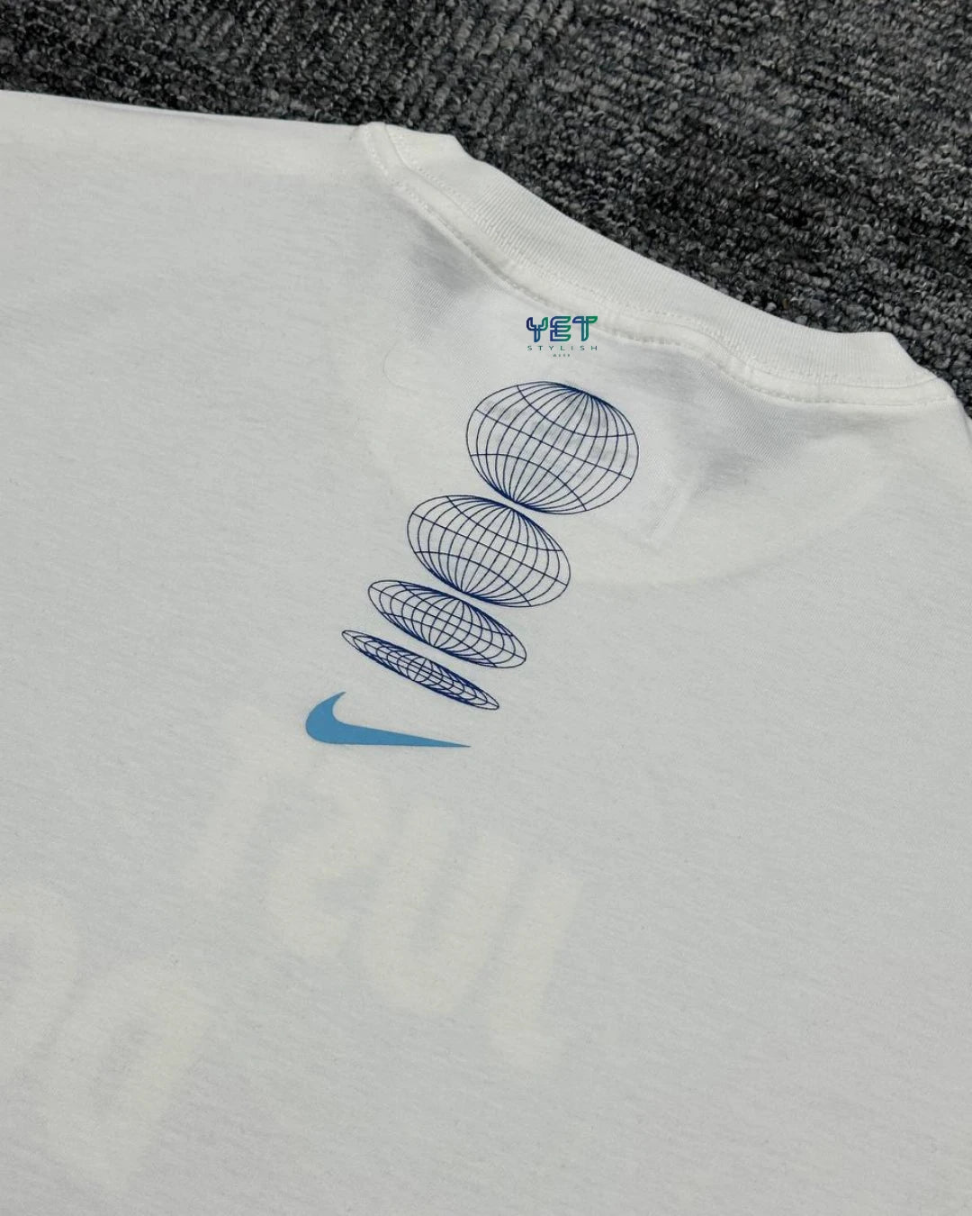 Just Do It Tişört - Ekru Beyaz