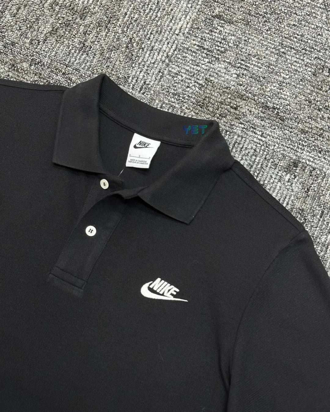 Club Fleece Polo Yaka Tişört - Saks Mavisi