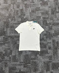 Club Fleece Polo Yaka Tişört - Ekru Beyaz
