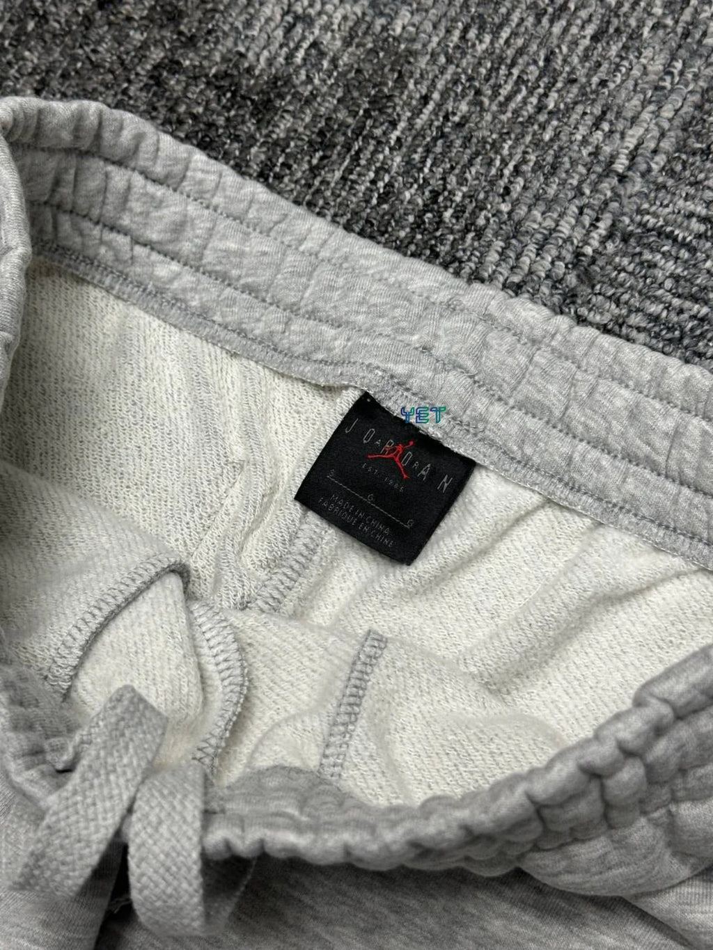Jrdn Essentials Fleece Eşofman Altı - Gri Melanj