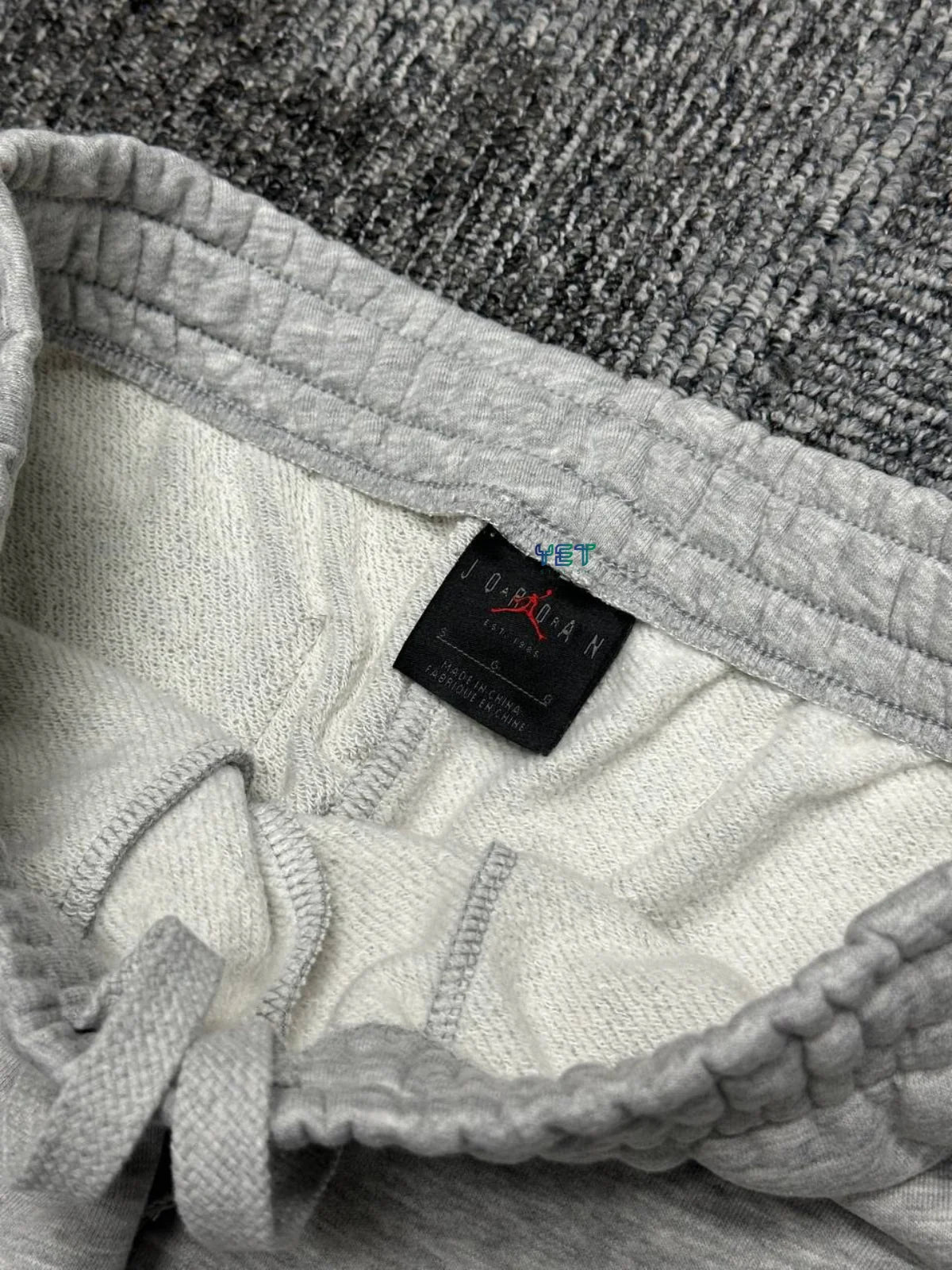 Jrdn Essentials Fleece Eşofman Altı - Gri Melanj