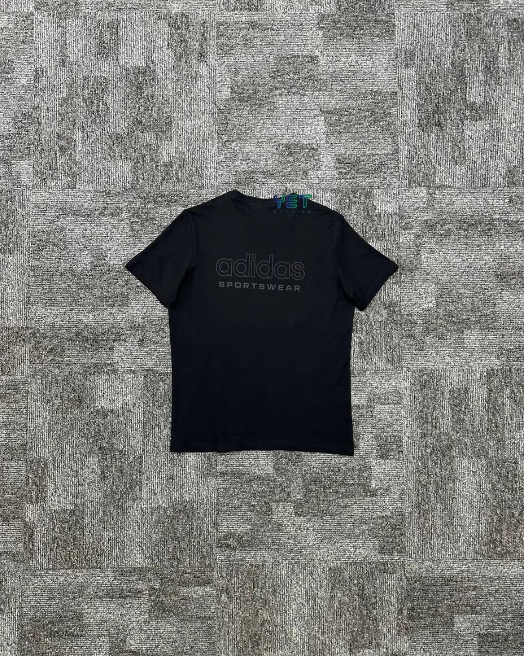 Sportswear Tişört - Siyah