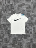 Icon Swoosh Tişört - Ekru Beyaz