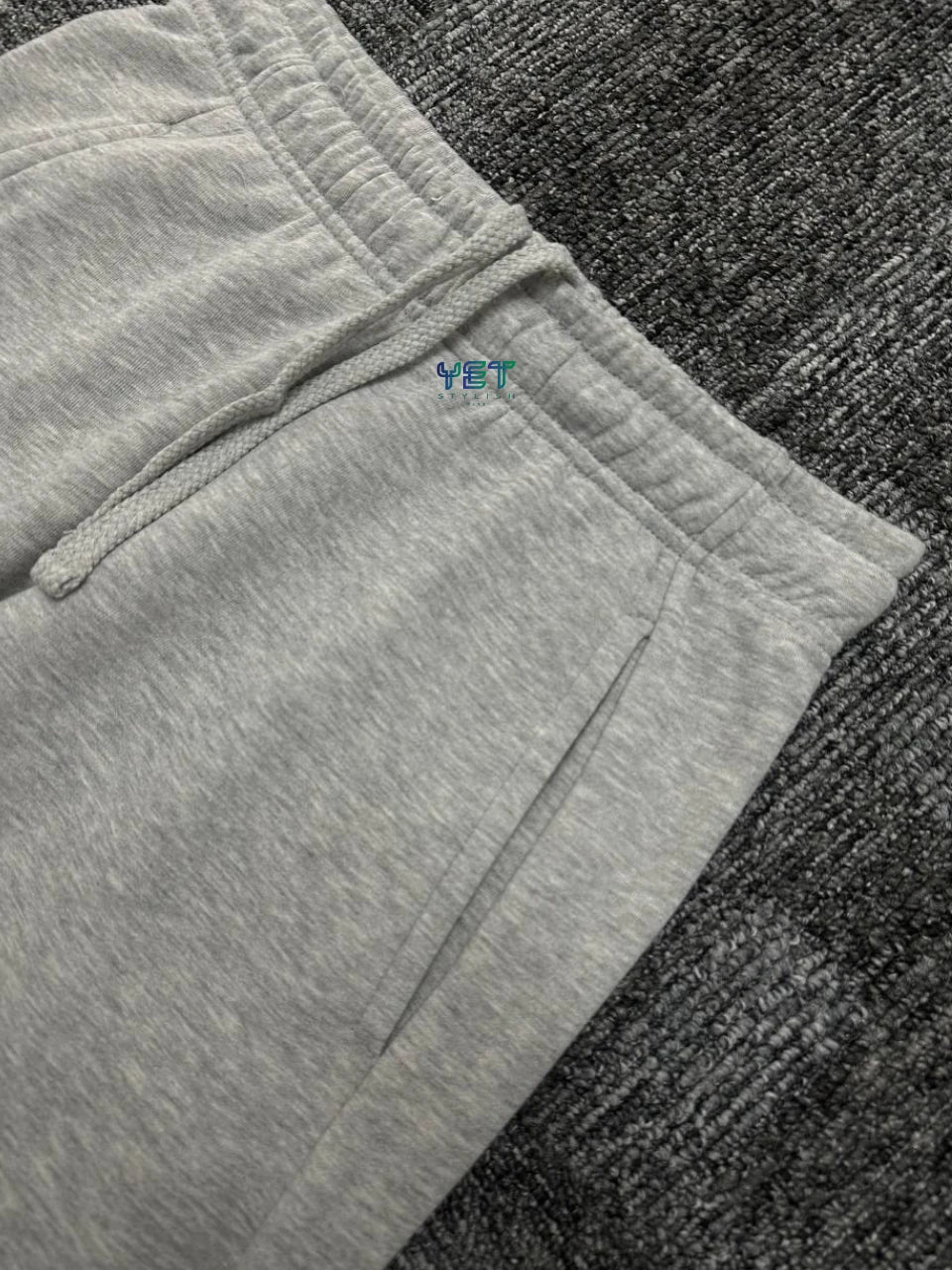 Sportswear Club Şort - Gri Melanj