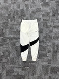Swoosh Fleece HZ Eşofman Altı - Ekru Beyaz