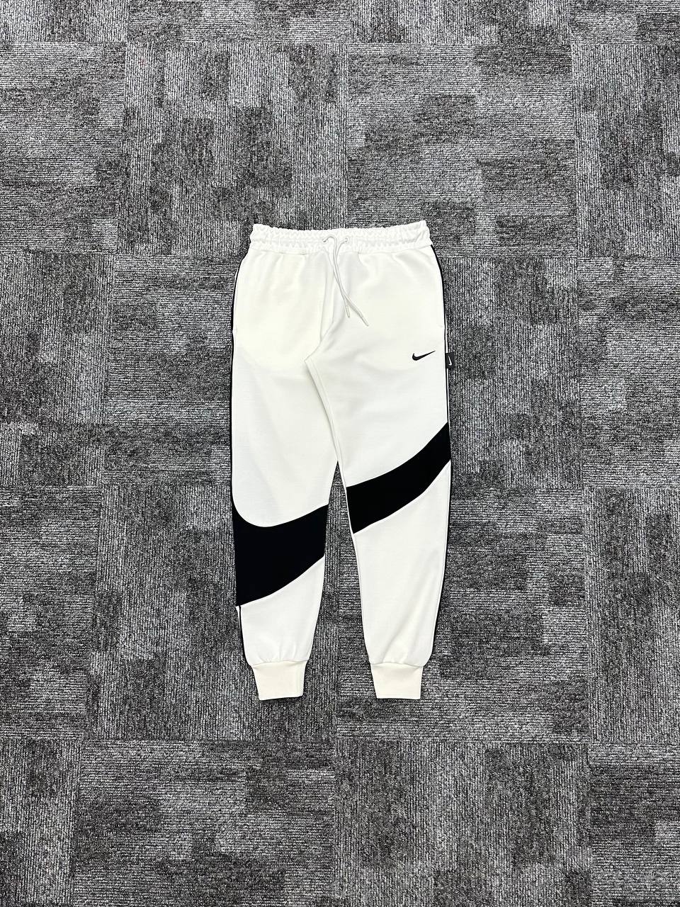 Swoosh Fleece HZ Eşofman Altı - Ekru Beyaz