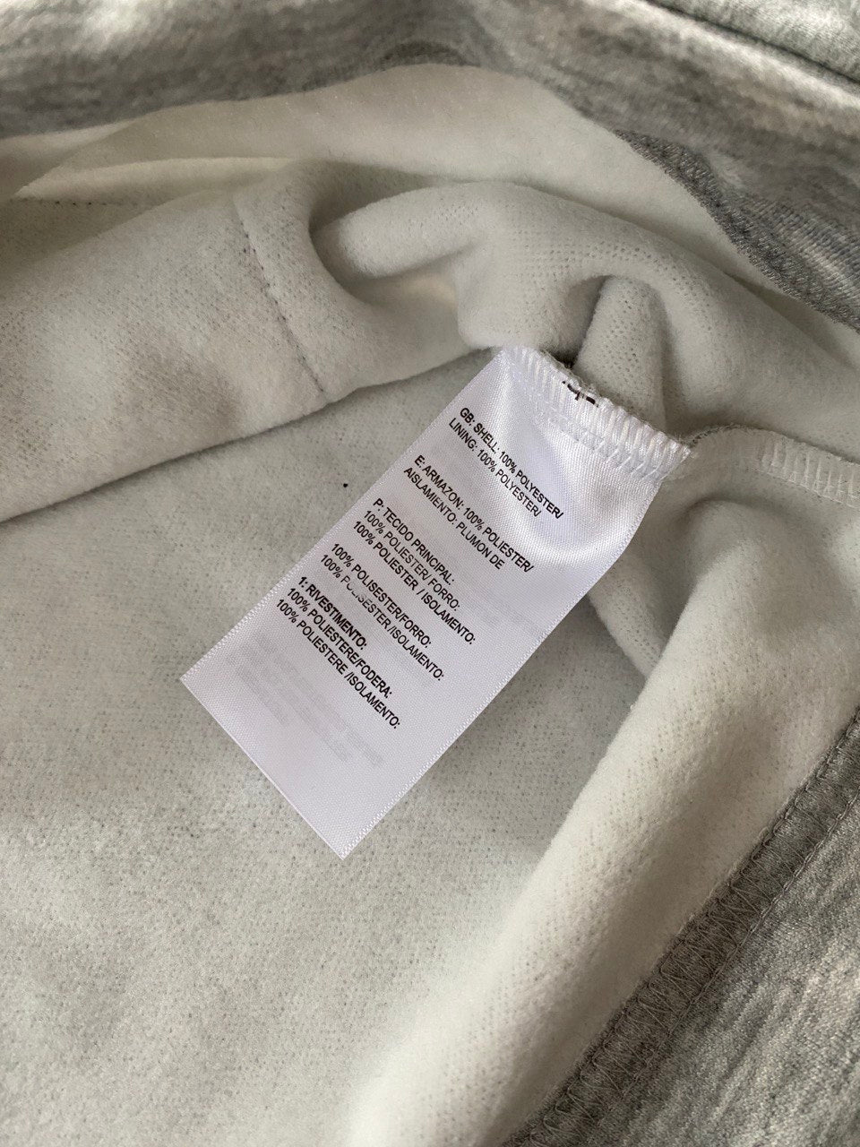 Nike Half-Zip Polar - Gri Melanj