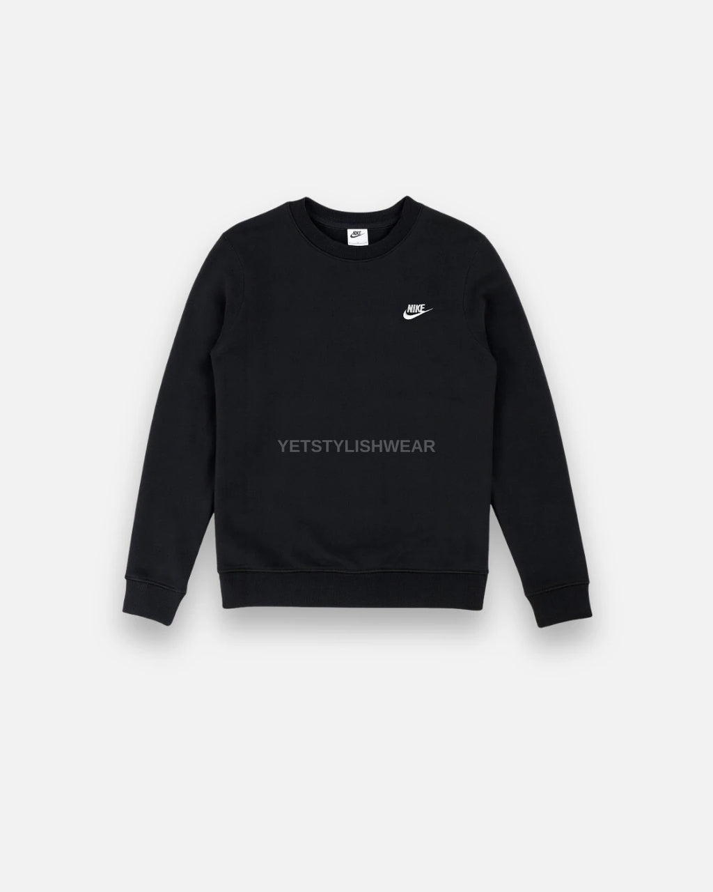 Club Fleece Sweatshirt - Siyah