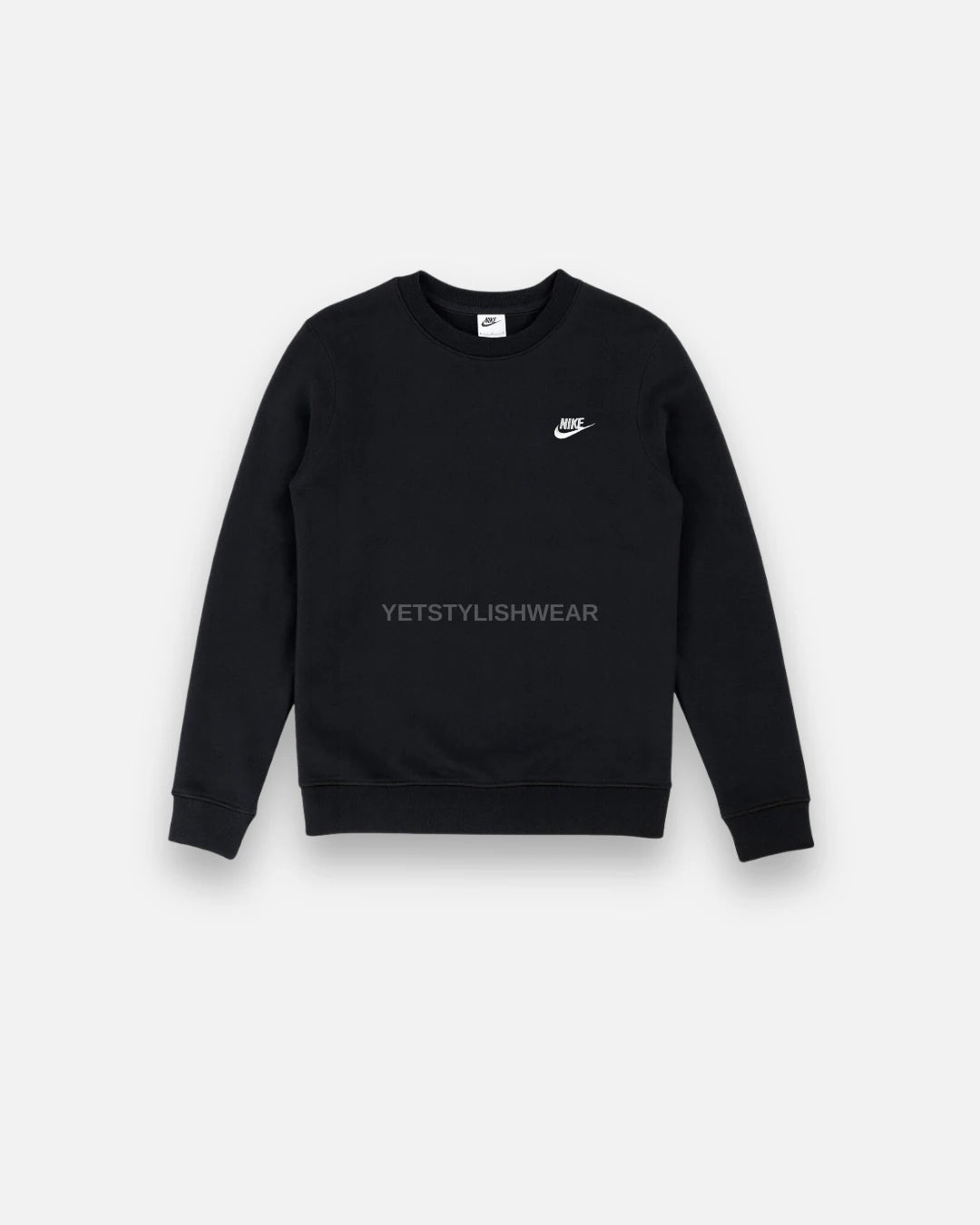 Club Fleece Sweatshirt - Siyah