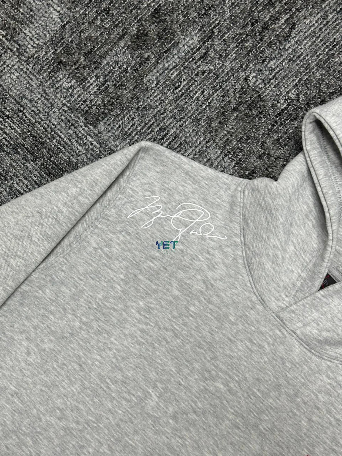 Jrdn Essentials Fleece Hoodie - Gri Melanj