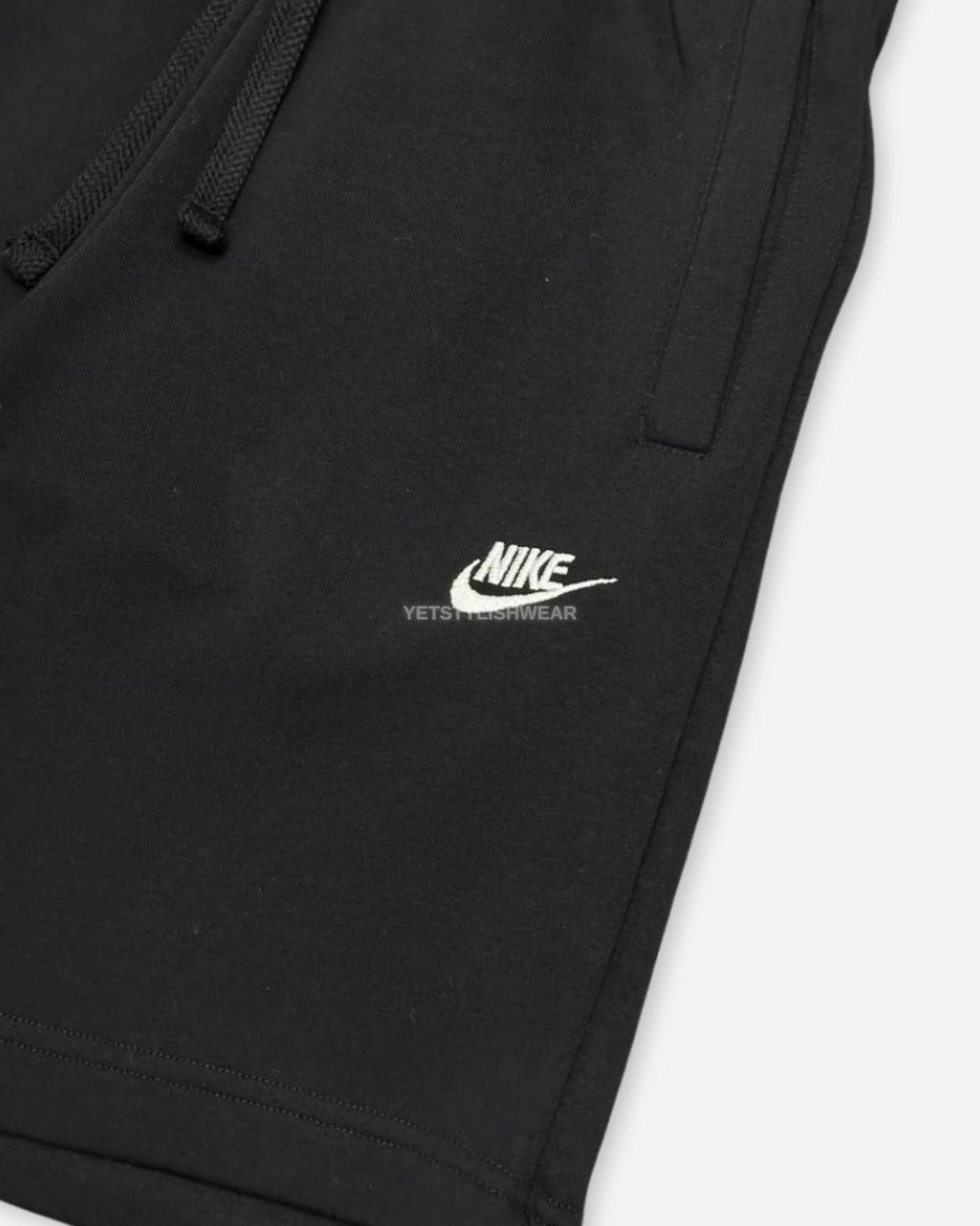 Club Fleece Şort - Siyah