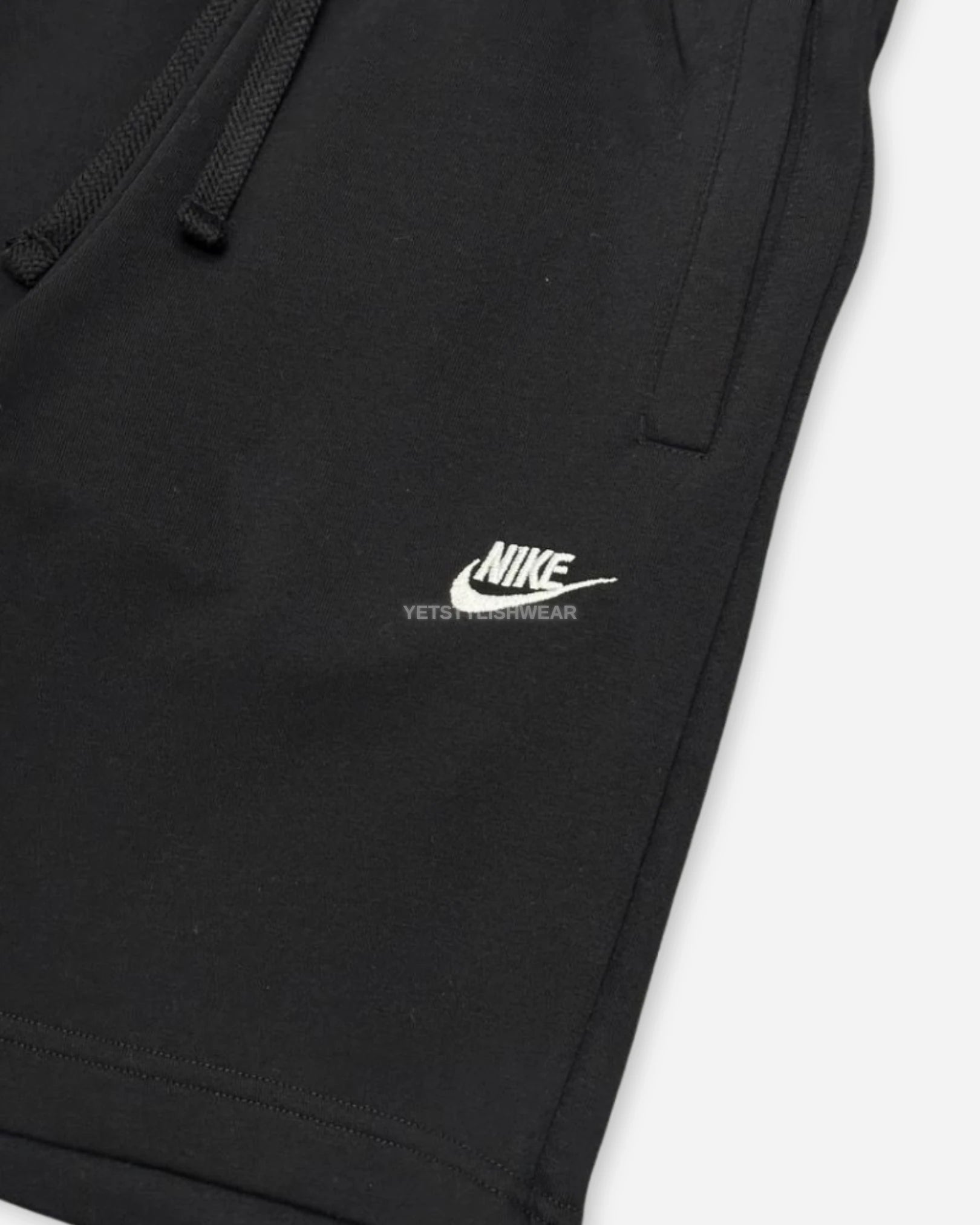 Club Fleece Şort - Siyah