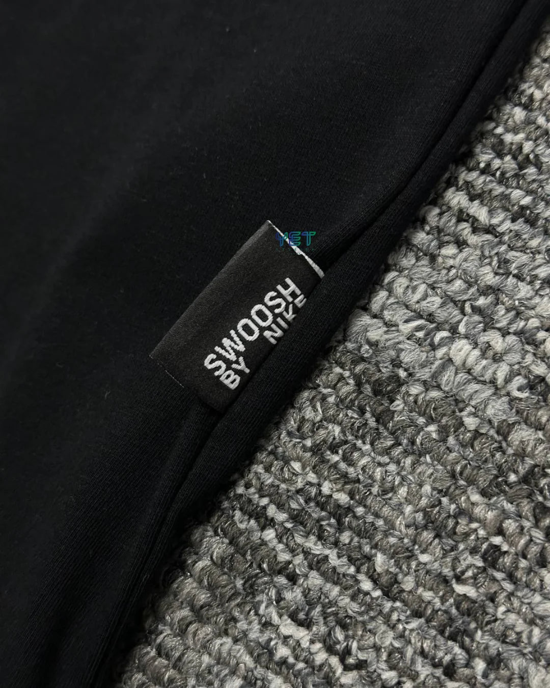Big Swoosh Graphic Tişört - Siyah