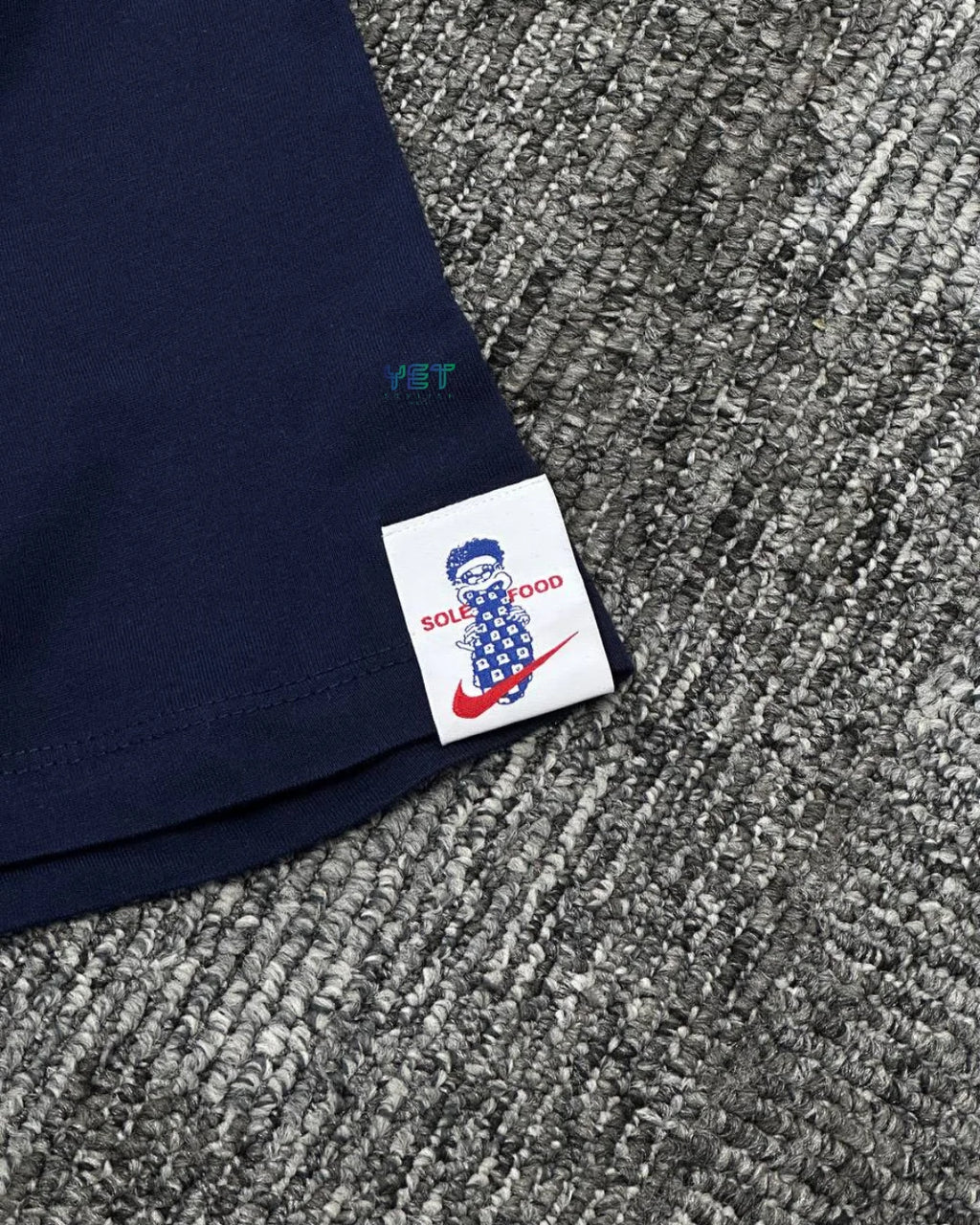 Sportswear "Smooth" Tişört - Lacivert