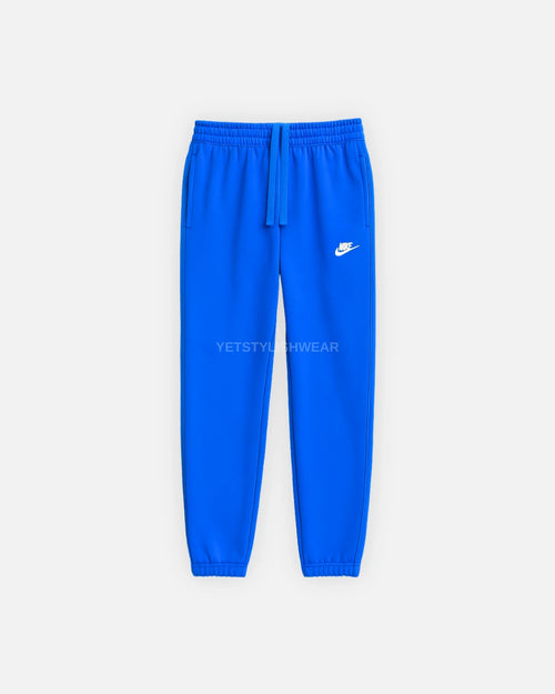 Club Fleece Eşofman Altı (Lastik Paça) - Saks Mavisi