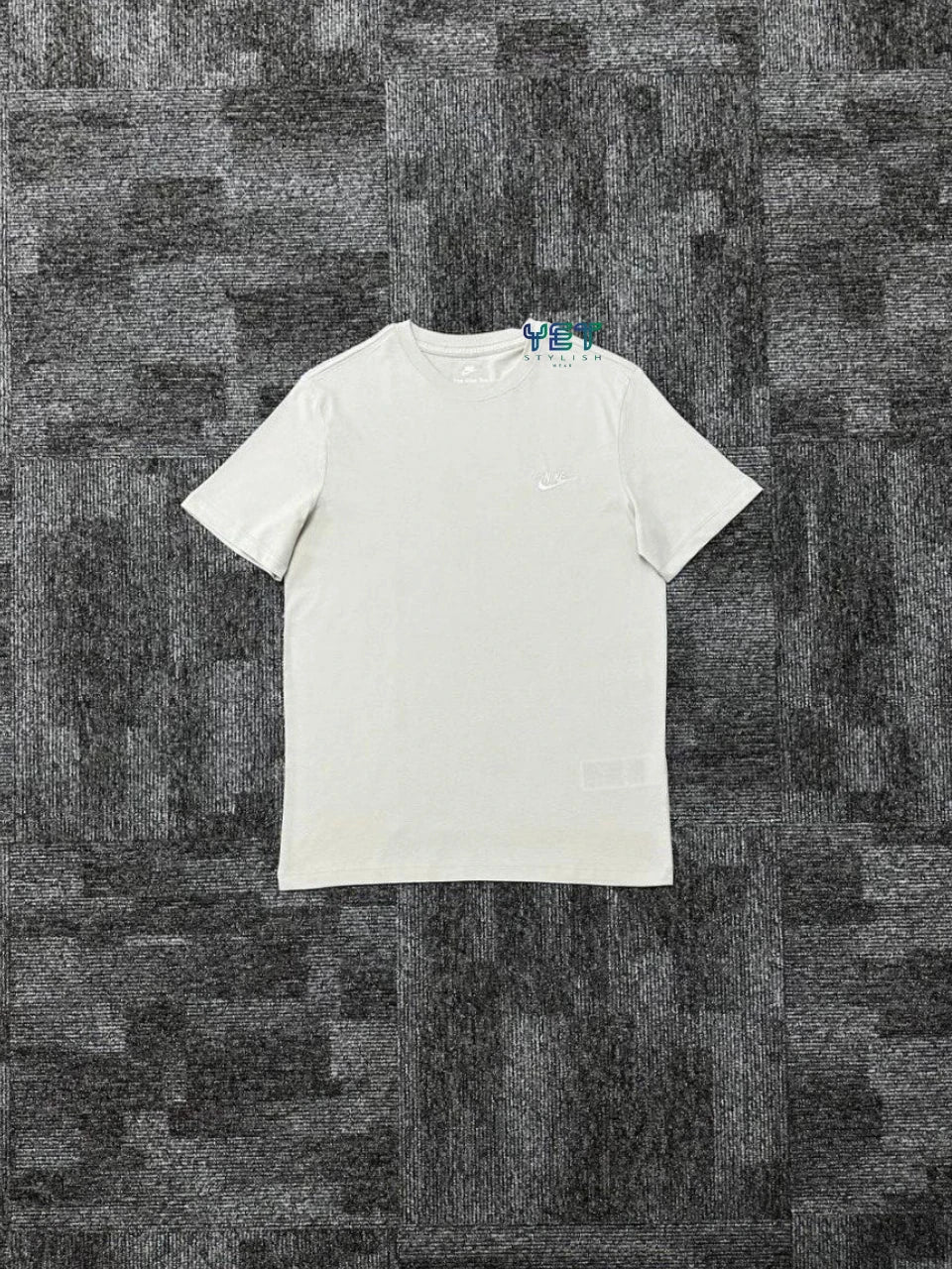 Club Fleece Tişört - Açık Gri