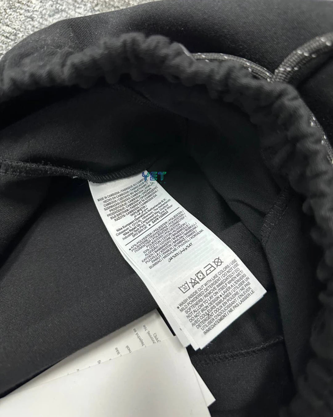 Tech Fleece Şort - Siyah