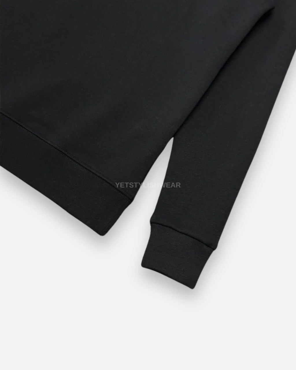 Club Fleece Sweatshirt - Siyah