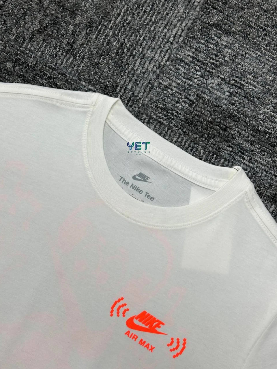 Sportswear OC LBR Tişört - Ekru Beyaz