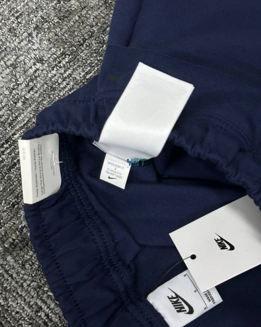 Tech Fleece Şort - Lacivert