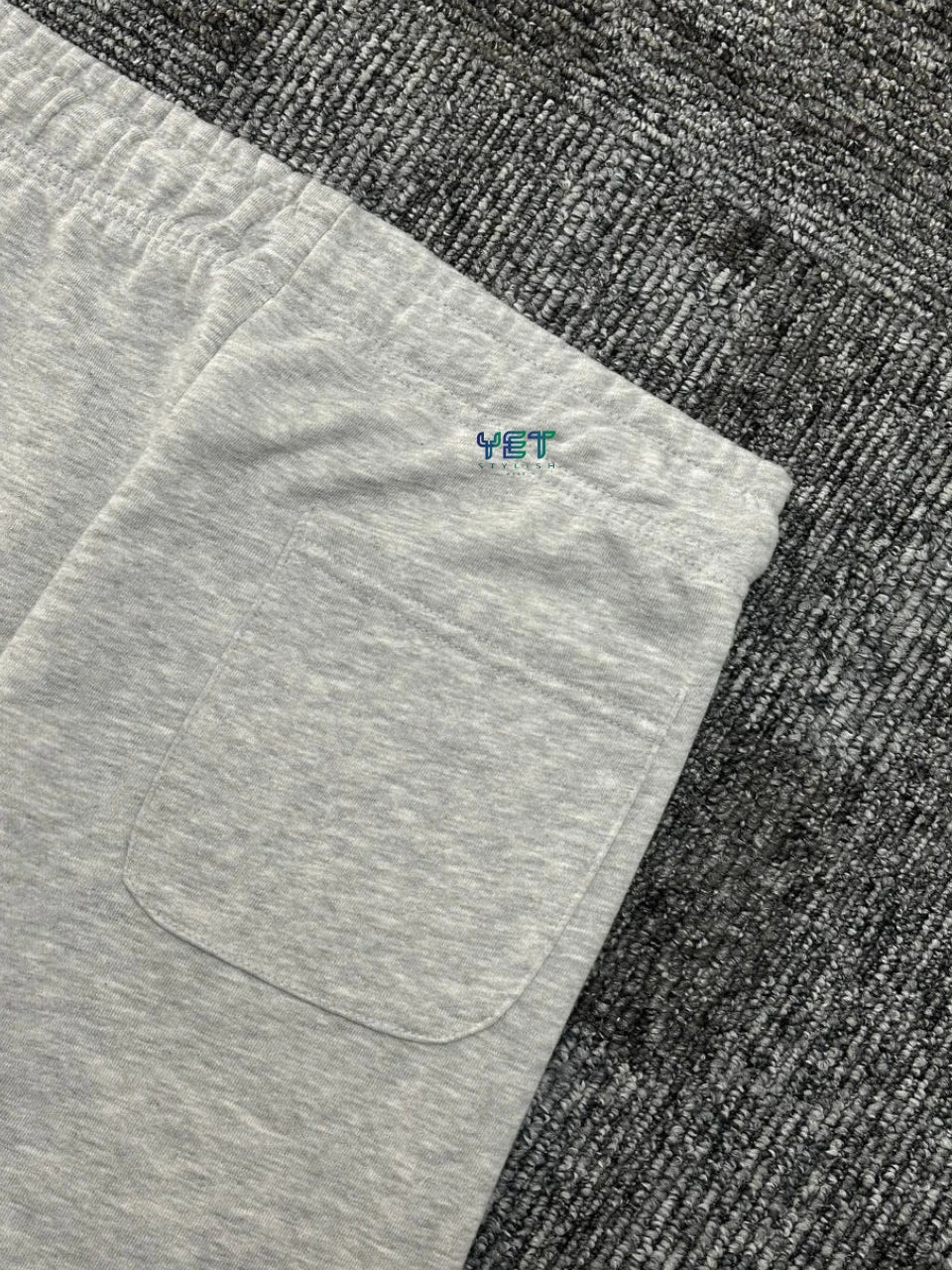 Sportswear Club Şort - Gri Melanj