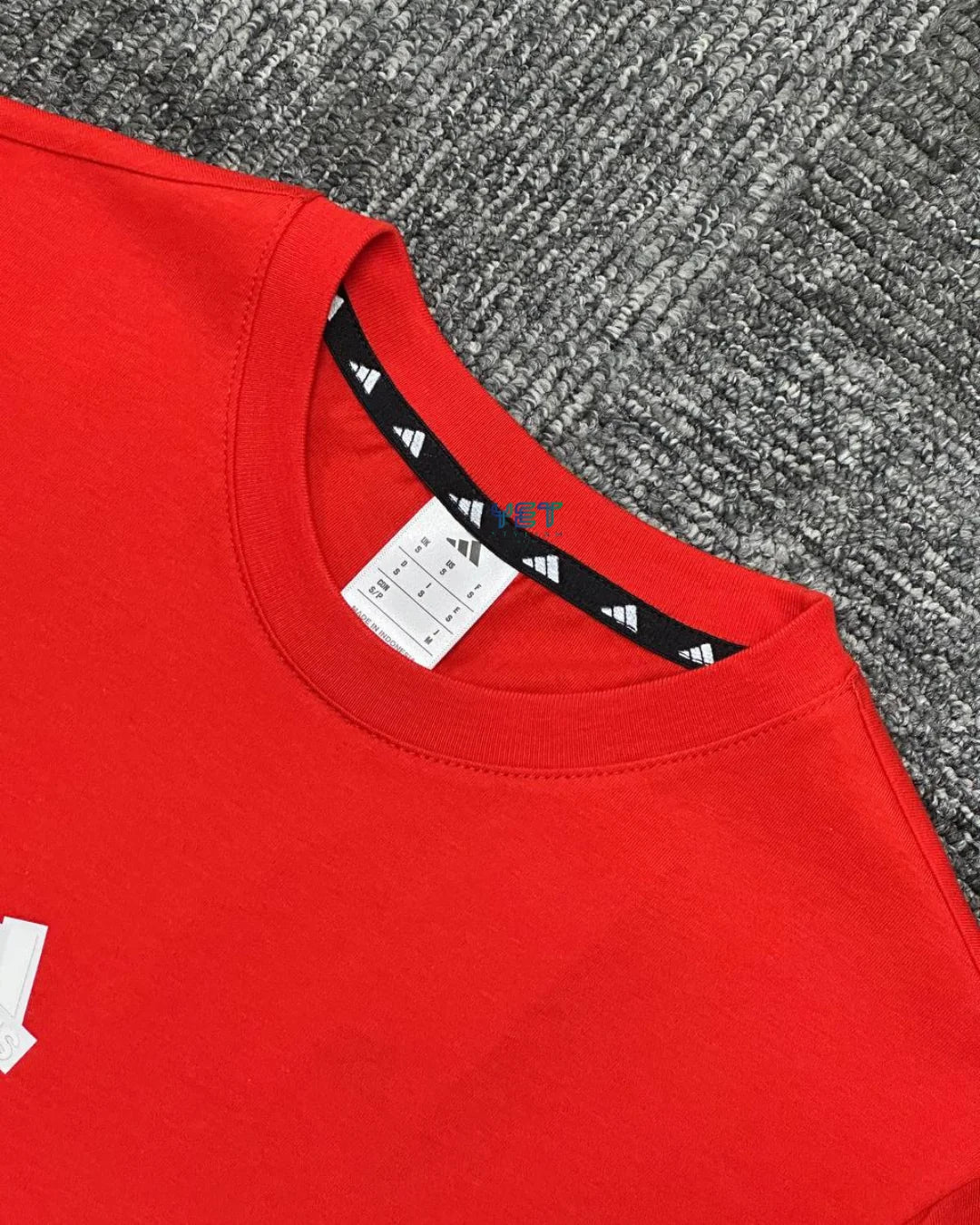 Future Icons 3-Stripes Tişört - Kırmızı