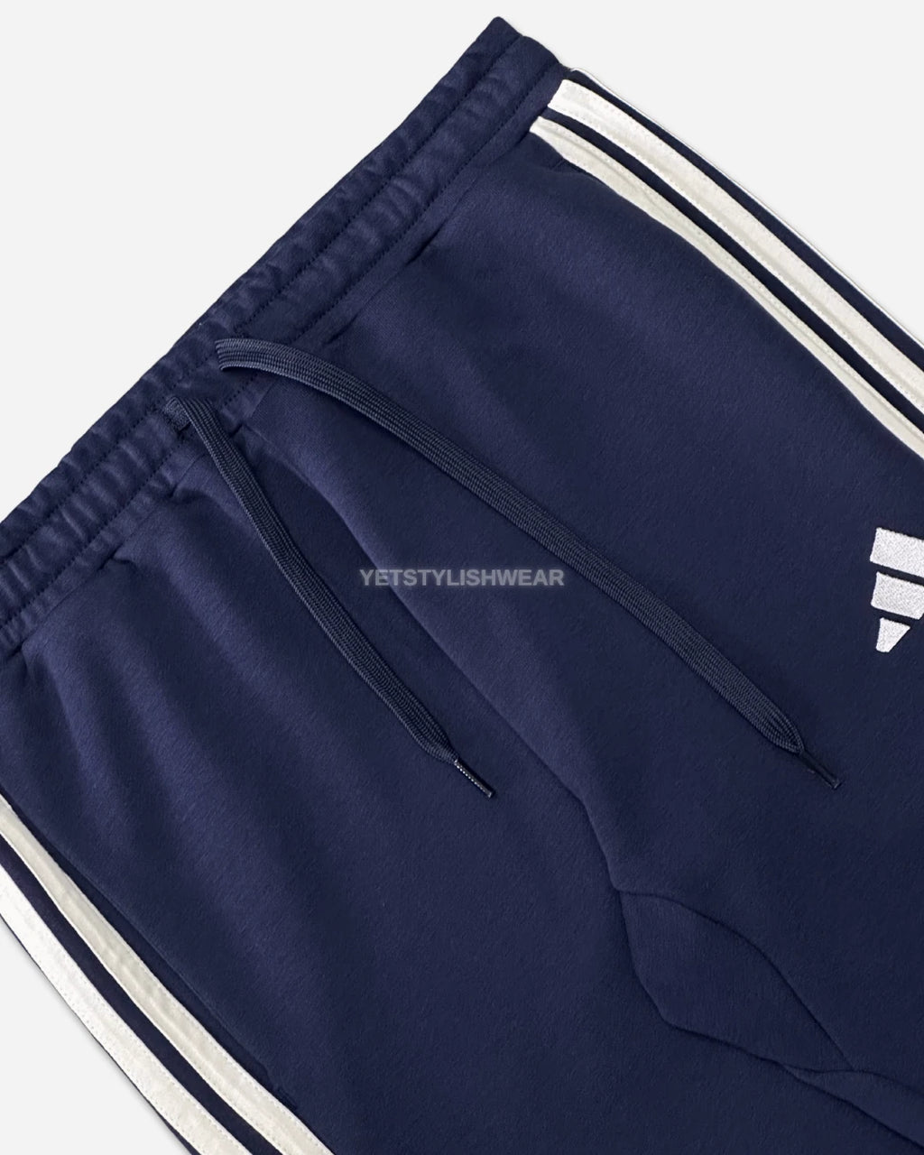 Essentials 3-Stripes Fleece Eşofman Altı - Lacivert