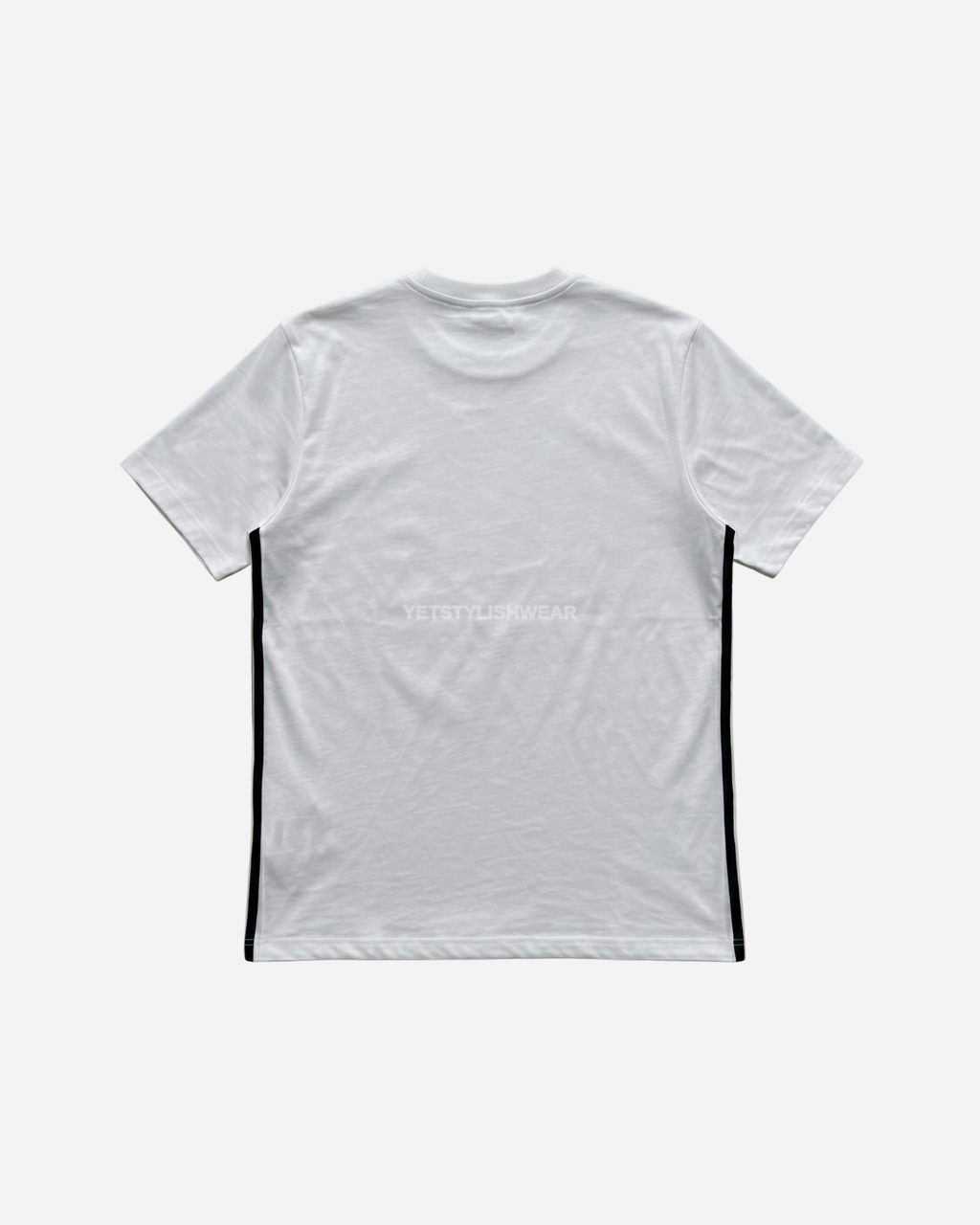 Essential Base 3-Stripes Tişört - Ekru Beyaz