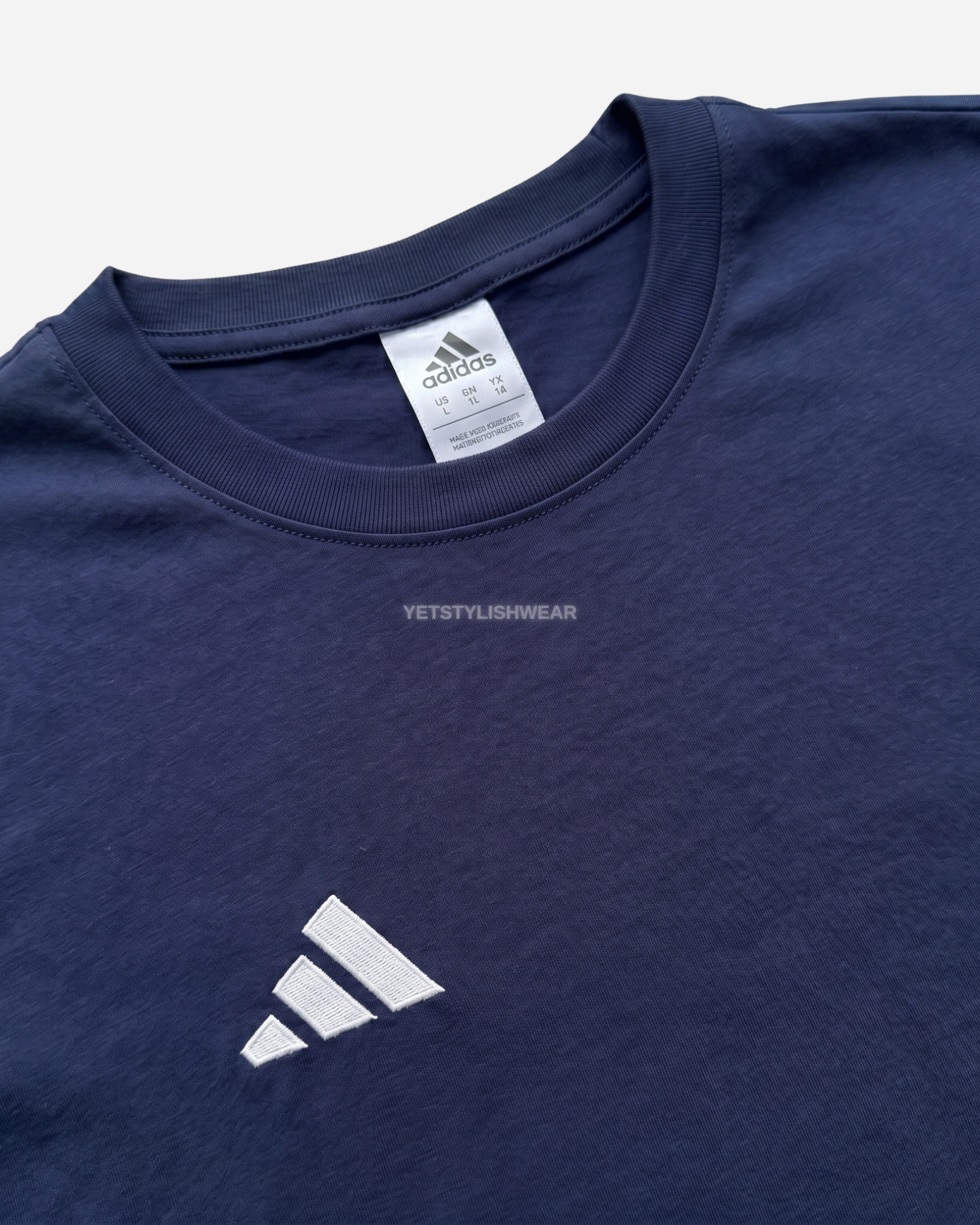Essential Base 3-Stripes Tişört - Lacivert