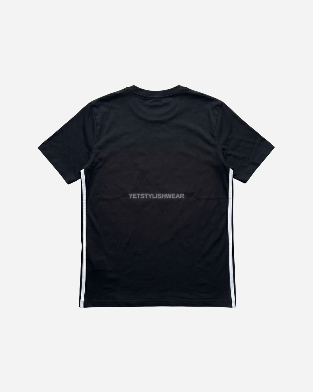 Essential Base 3-Stripes Tişört - Siyah