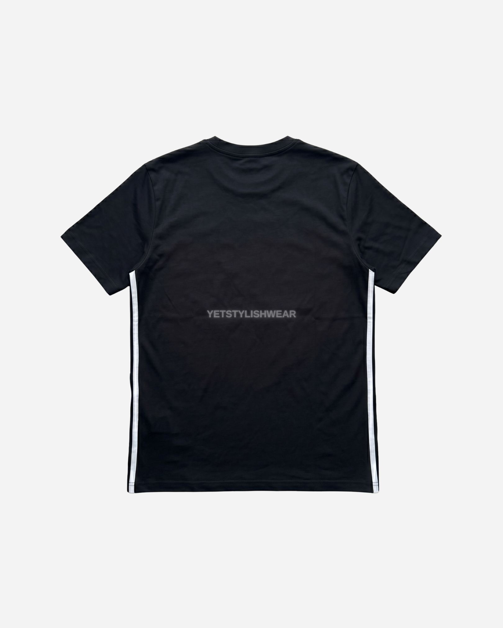 Essential Base 3-Stripes Tişört - Siyah
