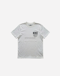 Swoosh Graphic Backprint Tişört- Ekru Beyaz