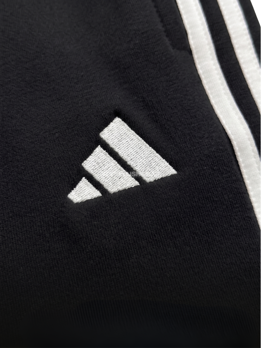 Essential Base 3-Stripes Şort - Siyah