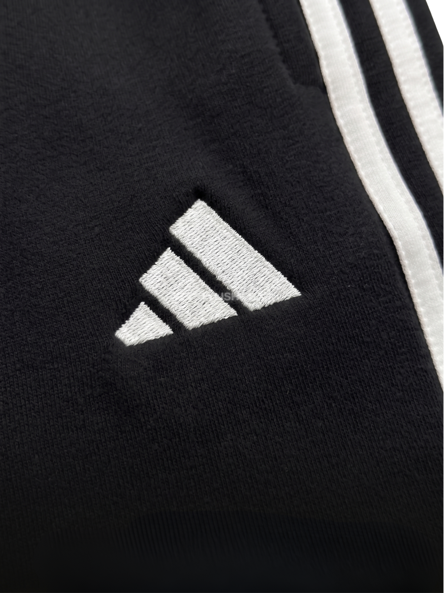 Essential Base 3-Stripes Şort - Siyah